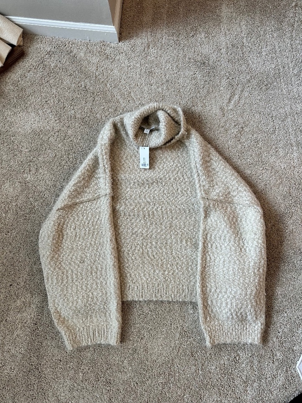 Topshop KNITTED ROLL NECK JUMPER